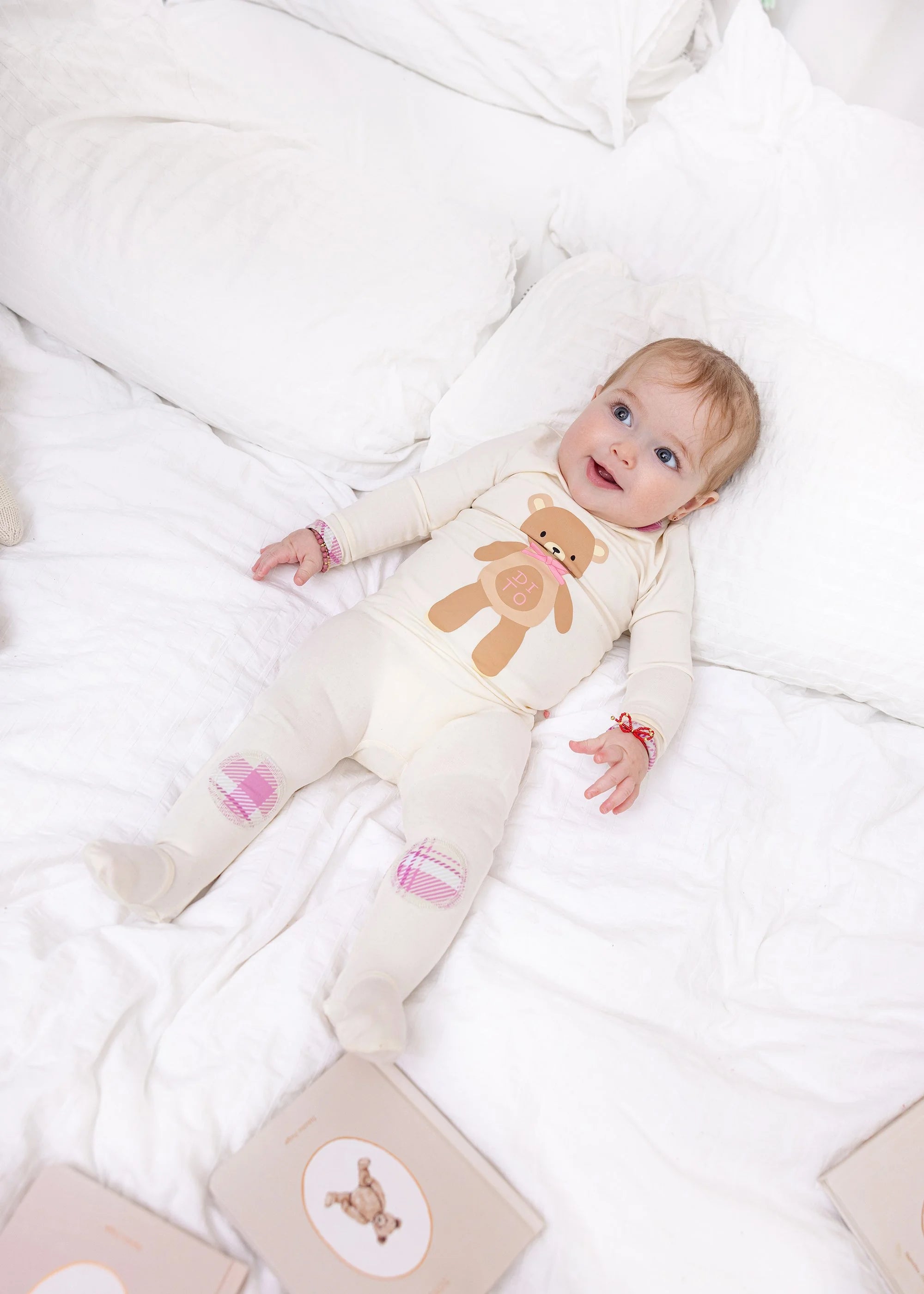 Dreamy Bear Girl Footie