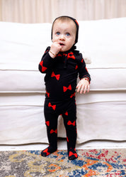Dreamy Bows Footie