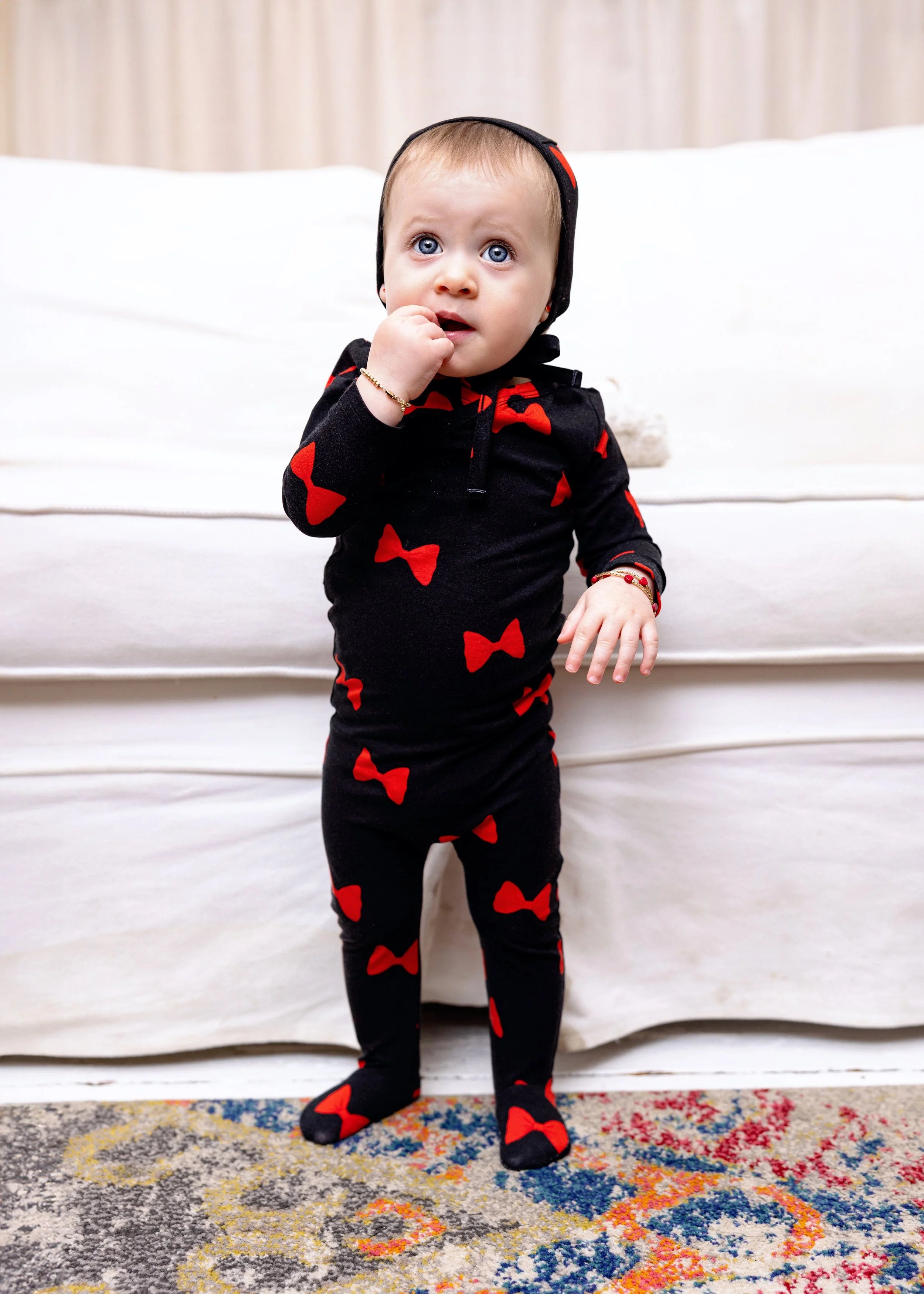 Dreamy Bows Footie