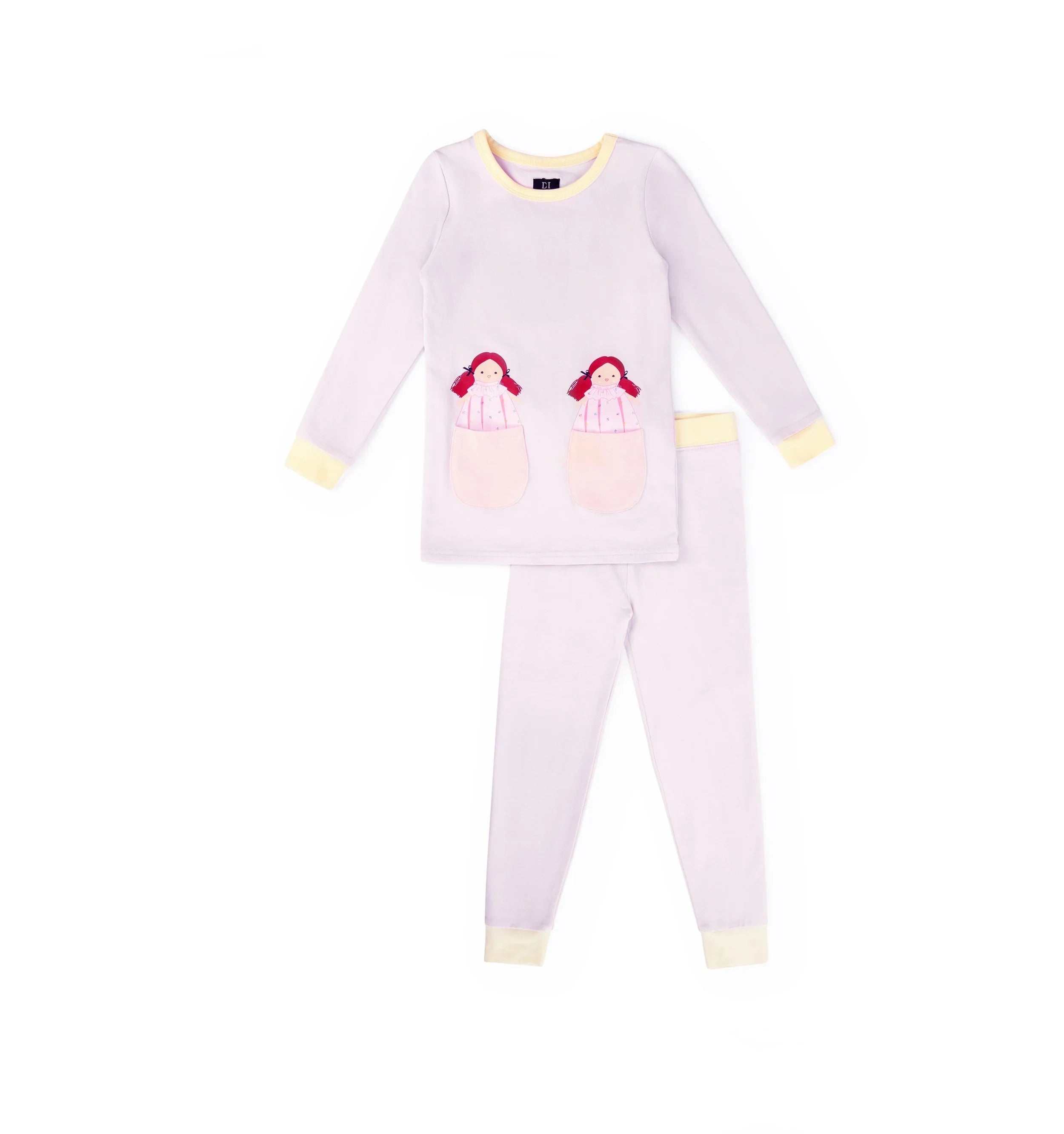 Peekaboo Dreams Pajama Set Girls
