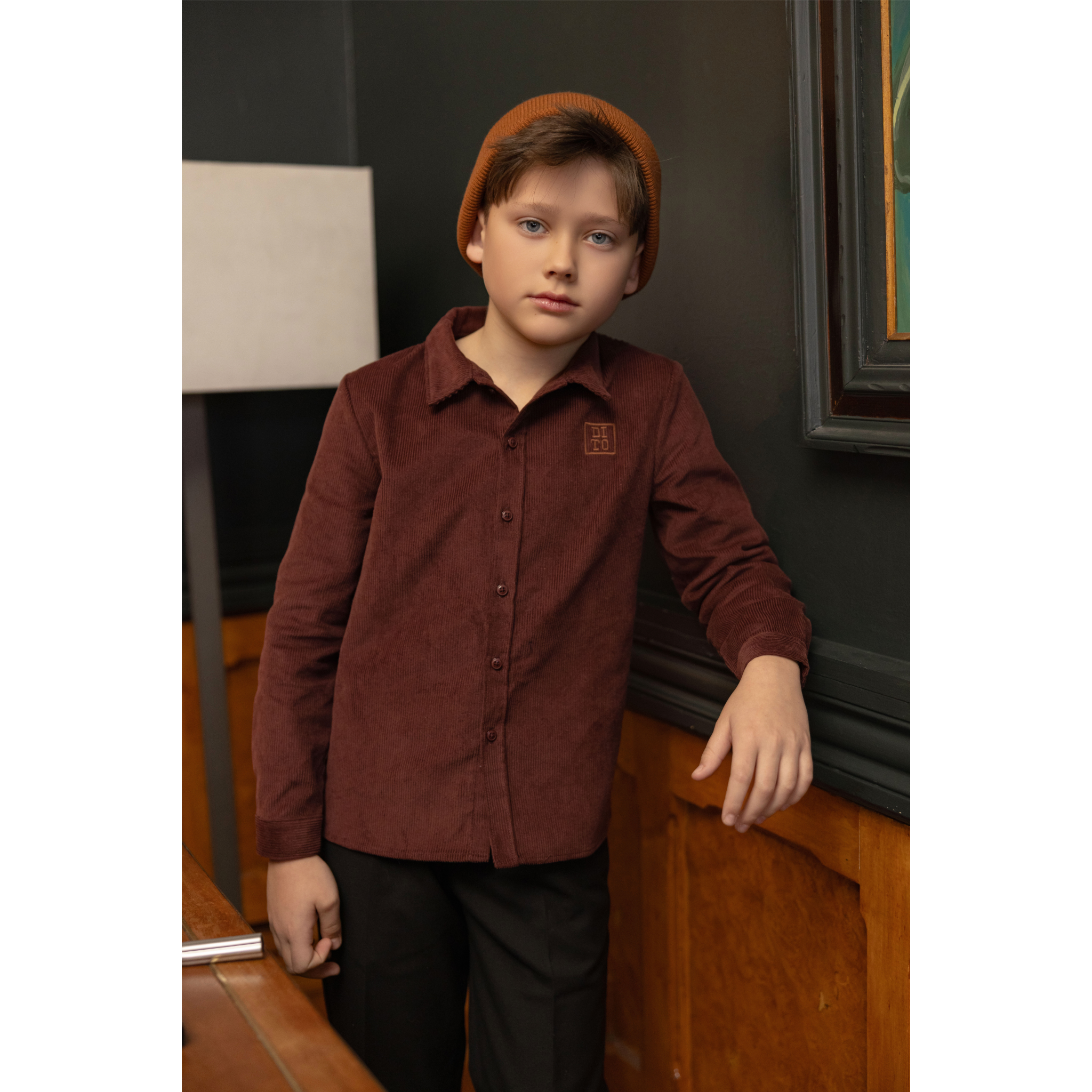 The Corduroy Collection Boys Button Down Shirt
